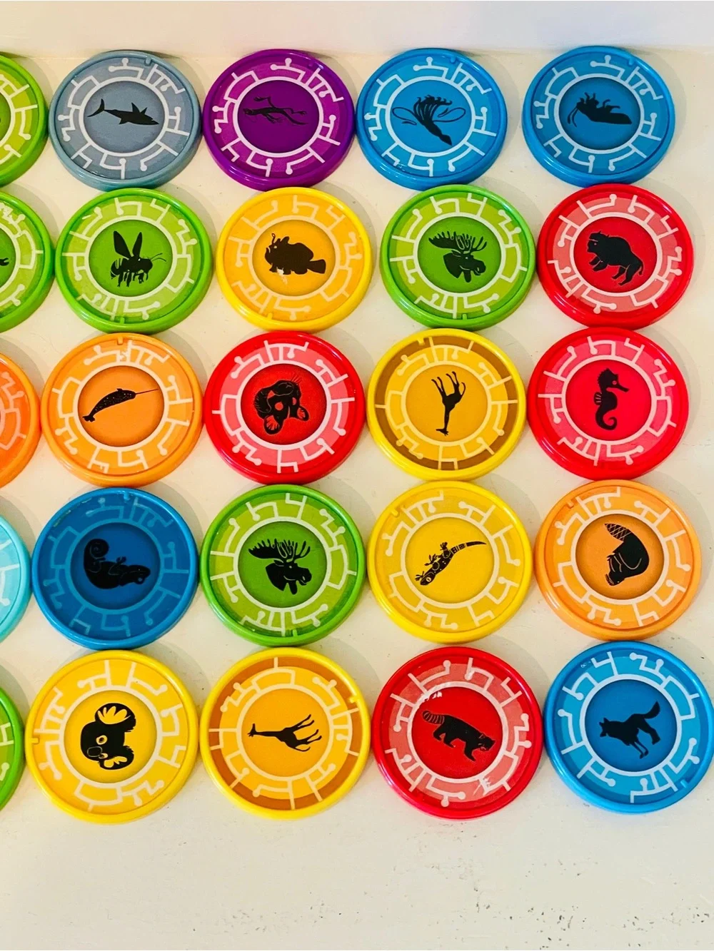 Wild Kratts Power Disc Lot 2014 Set of 35 Creature Power Animals Toy Action